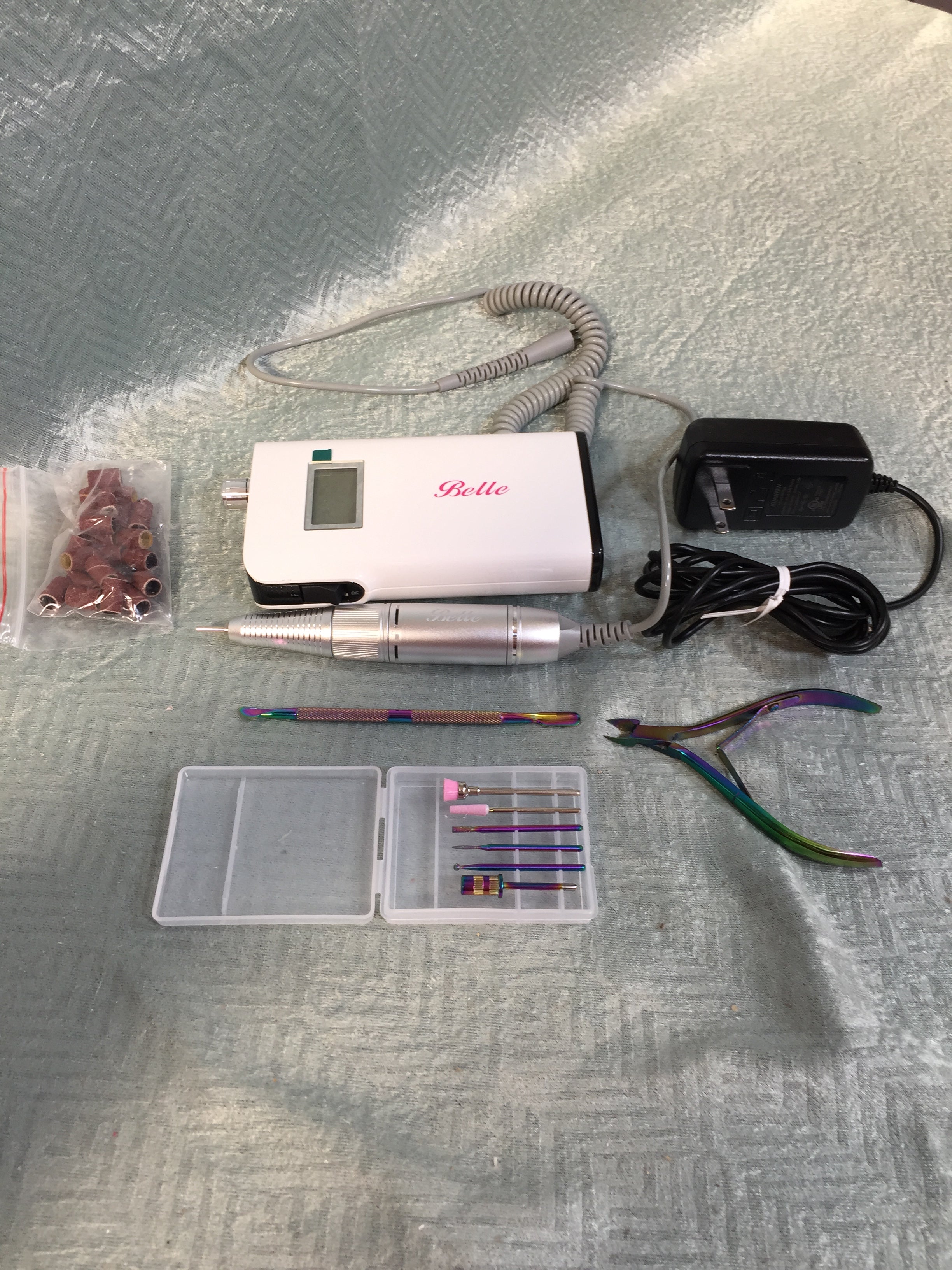 Belle Nail Drill with Accessories and Tips - DR-2036 - FREE SHIPPING (7591826325742)